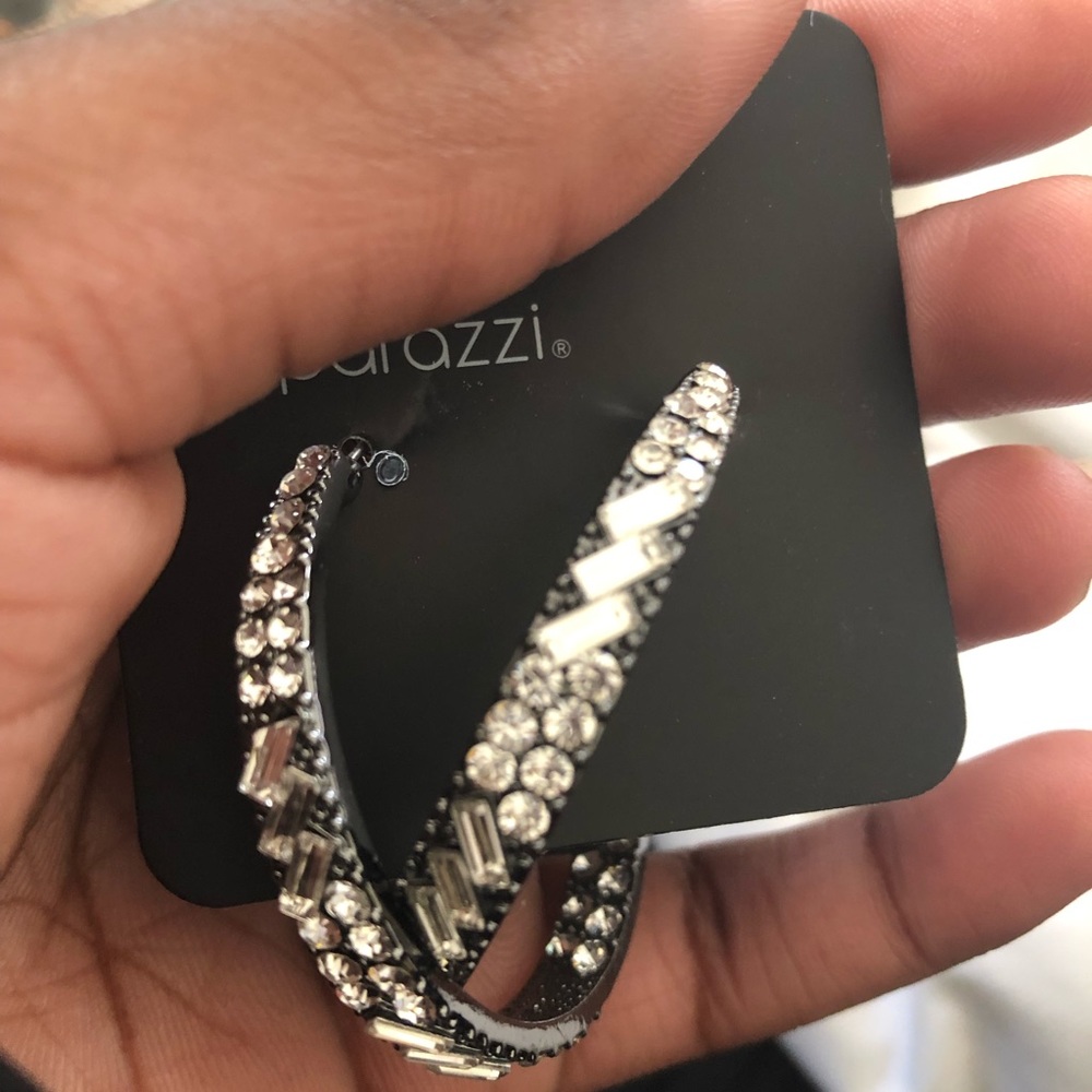 Black earrings